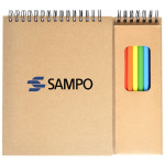 branded Two Part Spiral Drawing Set, from our range of promotional Novelties