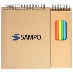 branded Two Part Spiral Drawing Set, from our range of promotional Novelties