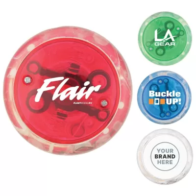 branded LED Light Up Yo-Yos, from our range of promotional Yo-Yo's