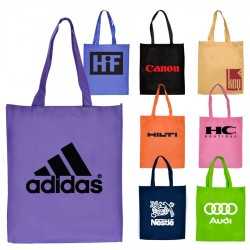 Shopping Tote Bags  - Large Shopping Tote Bag with Gusset