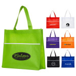 Non Woven Tote Bags  - Shopping Tote Bag with Waves