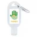 branded 30mL Hand Sanitiser with Carabiner, from our range of promotional Branded Hand Sanitisers