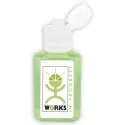 branded 30ml Hand Sanitiser Gel w/Aloe - 62% ethyl-alcohol, from our range of promotional Branded Hand Sanitisers