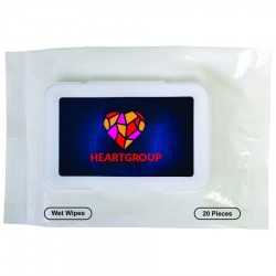branded Antibacterial Wipes in Packet, from our range of promotional Branded Hand Sanitisers