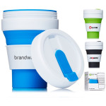 branded Pocket 355ml Cup, from our range of promotional Reusable Coffee Cups - Plastic &amp; Ceramic