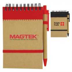 branded Recycled Jotter Pad, from our range of promotional Spiral NoteBooks