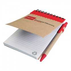 branded Recycled Jotter Pad, from our range of promotional Spiral NoteBooks