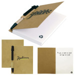 branded Aria Recycled Notebook, from our range of promotional Spiral NoteBooks