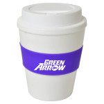 branded Kool Cup 355ml (Large), from our range of promotional Reusable Coffee Cups - Plastic &amp; Ceramic