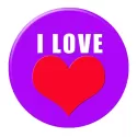 branded Button Badge 37mm, from our range of promotional Name &amp; Pin Badges