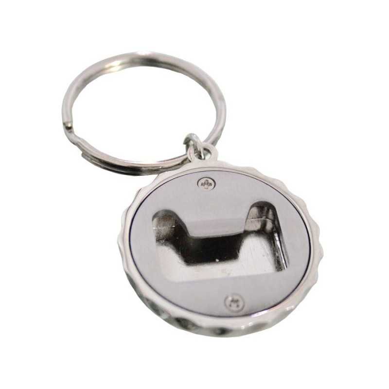 Bottle Cap Shaped Opener Keyring Branded Promotional Bottle Openers 1286