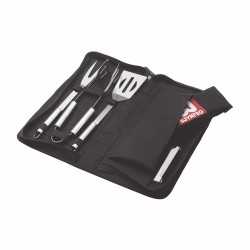 branded 5 Piece BBQ & Apron Set, from our range of promotional BBQ Sets