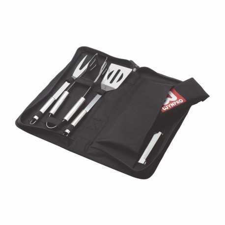 branded 5 Piece BBQ & Apron Set, from our range of promotional BBQ Sets