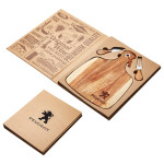 Cheese Sets  - Acacia Cheeseboard &amp; Knife Set