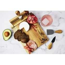 branded St. Andrews Magnetic Cheeseboard & Knife Set, from our range of promotional Cheese Sets