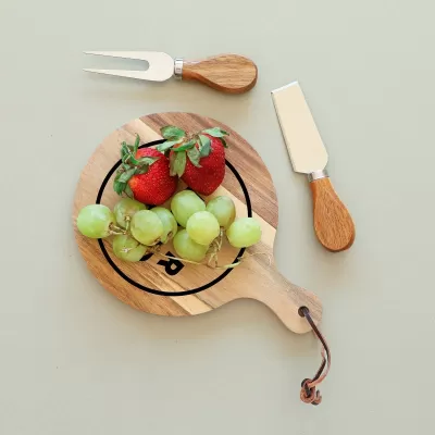 branded Glencoe Solo Cheeseboard, from our range of promotional Cheese Sets