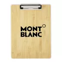 branded Ecowriter Bamboo Clipboard, from our range of promotional Non Leather Compendiums