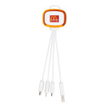 branded Pentapus 4-in-1 Charging Cable, from our range of promotional USB Hubs &amp; Cables