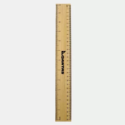 branded Apex Bamboo Ruler, from our range of promotional Rulers