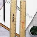 branded Apex Bamboo Ruler, from our range of promotional Rulers