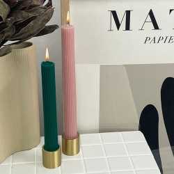 branded Mae Brass Candle Holder, from our range of promotional Candles