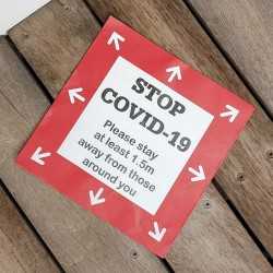 branded Floor Decal Sticker Outdoor Or Indoor Use, from our range of promotional Novelties