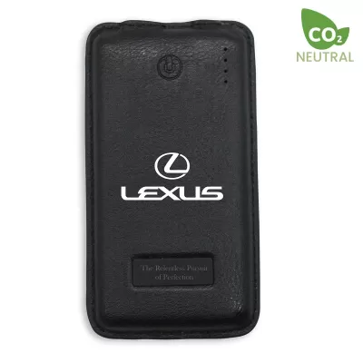 branded Olo PU Leather Powerbank, from our range of promotional Power Banks