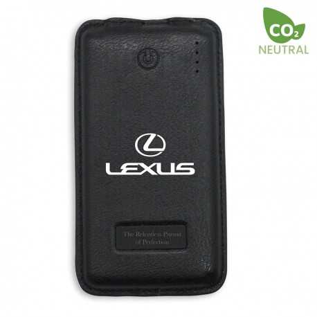 branded Olo PU Leather Powerbank, from our range of promotional Power Banks