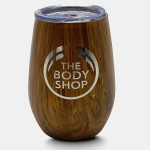 branded Ecograin Mirror Finish Calm 230ml Cup, from our range of promotional Reusable Coffee Cups - Metal