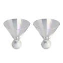 branded Aura Iridescent Martini Glasses, from our range of promotional Printed Glasses &amp; Tumblers