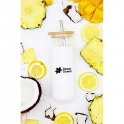 branded Sunrise Smoothie 500ml Tumbler, from our range of promotional Drink Bottles - Glass