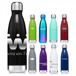 branded Classic 500ml Water Bottle, from our range of promotional Drink Bottles - Metal