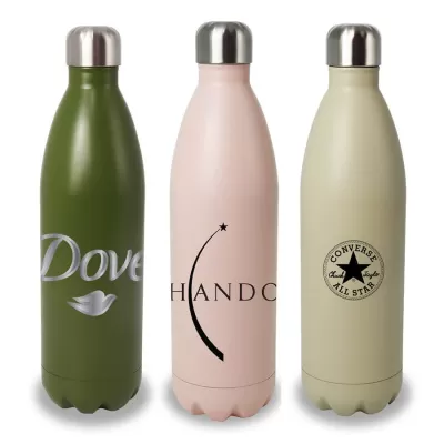 branded Classic 1L Water Bottle, from our range of promotional Drink Bottles - Metal