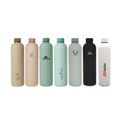 branded Allegra 1L Bottle, from our range of promotional Drink Bottles - Metal
