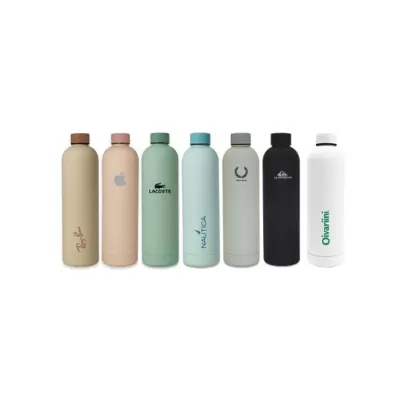 branded Allegra 750ml Bottle, from our range of promotional Drink Bottles - Metal