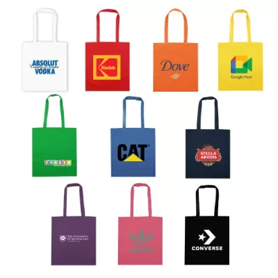 branded Colourful Calico Tote Bag, from our range of promotional Cotton & Calico Tote Bags