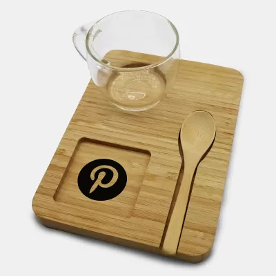 branded Aubrey Coffee/Tea Set, from our range of promotional Cheese Gift Sets