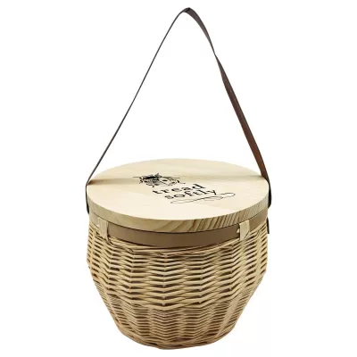 branded Saint-Remy Cooler Basket, from our range of promotional Picnic Sets