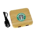 branded Trafalgar Bamboo charging dock, from our range of promotional Phone &amp; Tablet Chargers