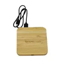branded Trafalgar Bamboo charging dock, from our range of promotional Phone &amp; Tablet Chargers