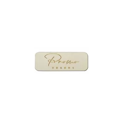 branded Complete Magnetic Wooden Badge, from our range of promotional Name & Pin Badges