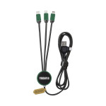 branded Trent II LED Charge Cable, from our range of promotional USB Hubs &amp; Cables
