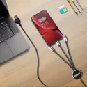 branded Trent II LED Charge Cable, from our range of promotional USB Hubs &amp; Cables