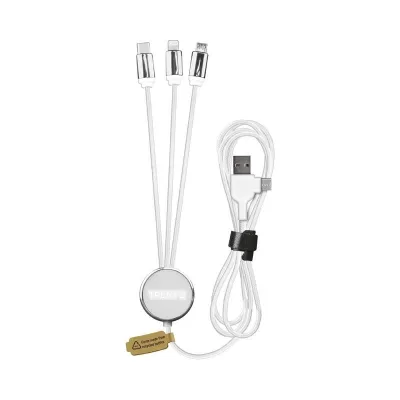 branded Trent II LED Charge Cable, from our range of promotional USB Hubs & Cables