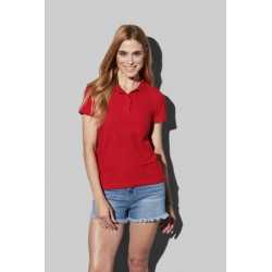 branded Stedman Womens Heavyweight Polo, from our range of promotional Ladies Promotional Polo Shirts