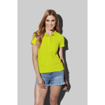 branded Stedman Womens Heavyweight Polo, from our range of promotional Ladies Promotional Polo Shirts