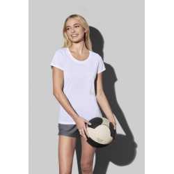 branded Stedman Womens Active Cotton Touch T-Shirt, from our range of promotional Ladies Promotional T Shirts
