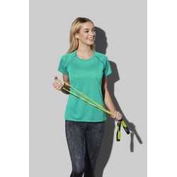branded Stedman Womens Active Team Raglan T-Shirt, from our range of promotional Ladies Promotional T Shirts