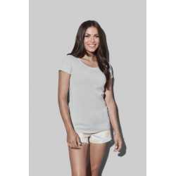 branded Stedman Womens Claire Crew Neck T-Shirt, from our range of promotional Ladies Promotional T Shirts