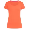 branded Stedman Womens Claire Crew Neck T-Shirt, from our range of promotional Ladies Promotional T Shirts